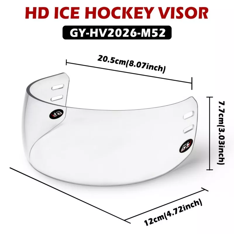 Офіційний випуск GYHOCKEY: серія 2026 HD Ice Hockey Visor тепер доступна по всьому світу